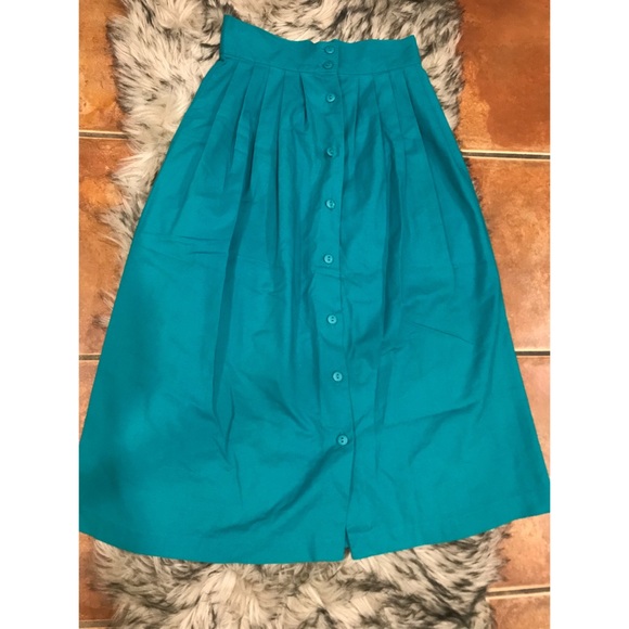 jazzy Dresses & Skirts - Vintage turquoise skirt